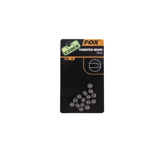 BILUȚE FOX EDGES™ TUNGSTEN BEADS 5MM 15BUC/PLIC